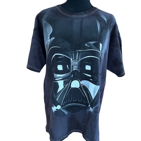 STAR Wars T-Shirt - Giant DarthVader Realistic Face Image, black, size L - Picture 3 of 7